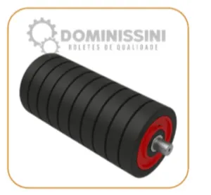 Roletes de impacto para esteira