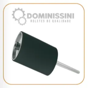 Tambor revestido para transportador